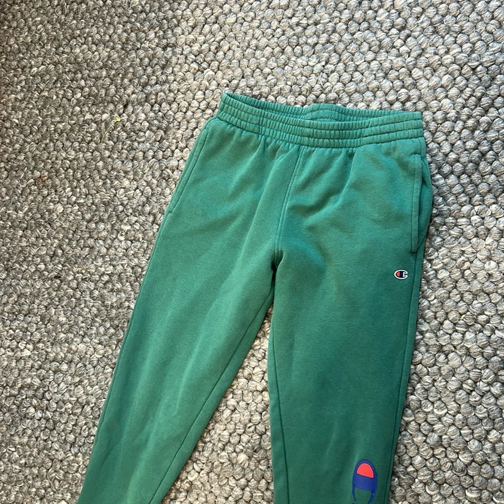 Champion Green Jogger Sweatpants